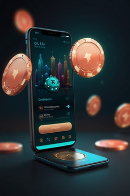 Smartphone met Glitz Bets app